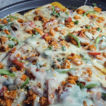 Chicken Tandoori Bread Pizza Pakistani Food Recipe3