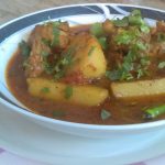 Chicken Aloo Curry Pakistani Food Recipe