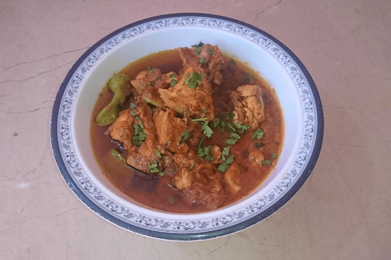 Cholistani Chicken Karahi Street Style Pakistani Food Recipe