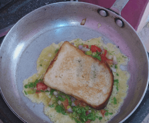 Bread Omelette Pakistani Food Recipe