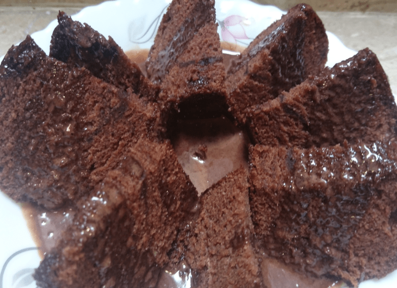 Egg less Chocolate Cake Without Oven Without Butter Pakistani Food Recipe 2