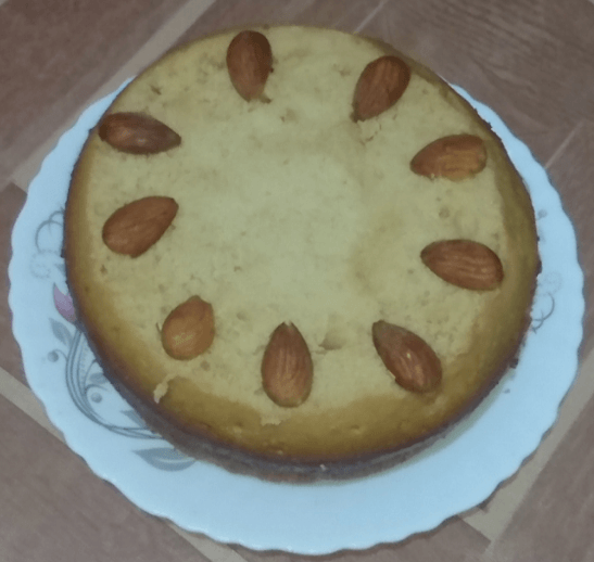 Easy Vanilla Sponge Cake Without Oven (With Video)