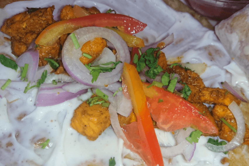 Chicken Paratha Mayo Roll Pakistani Food Recipe ( With Video)