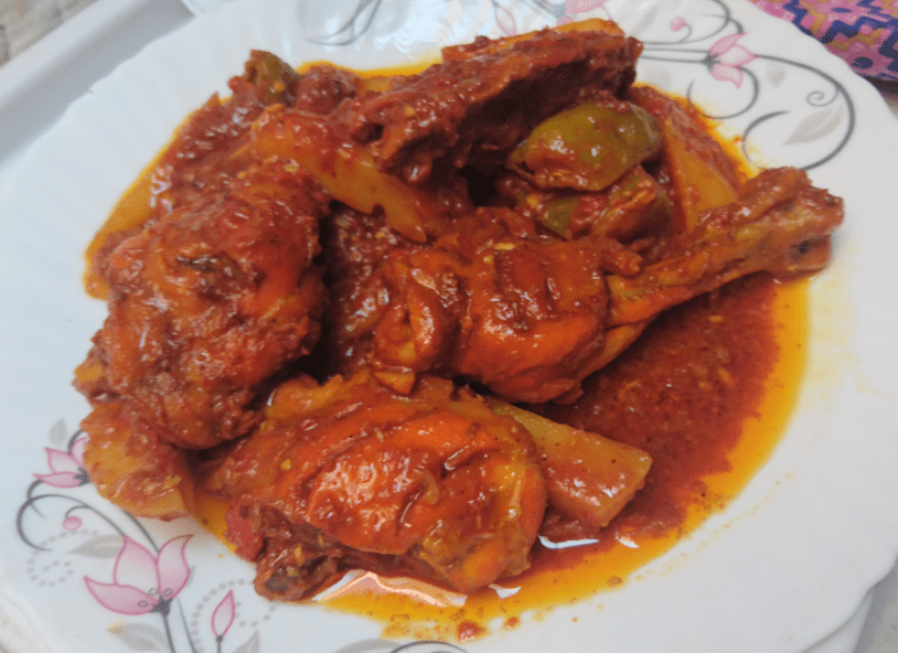Delicious Chicken Tikka Curry Pakistani Food Recipe