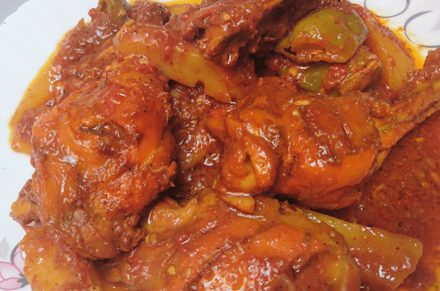 Delicious Chicken Tikka Curry Pakistani Food Recipe