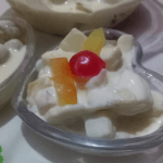 Tasty Creamy Fruit Dessert Pakistani Food Recipe (With Video)