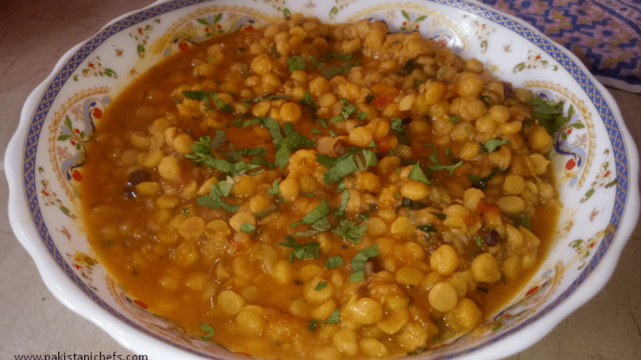 Chana Dal Dhaba Style Pakistani Food Recipe With Video Pakistani Chefs