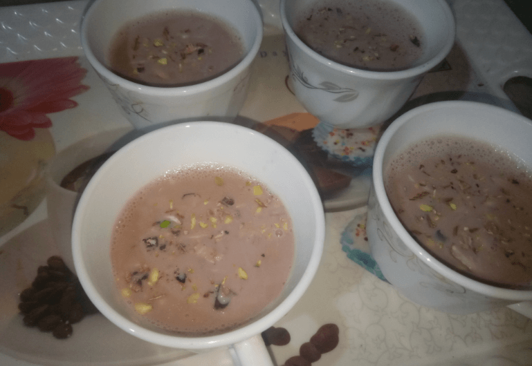 Kashmiri Chai (Pink Tea) Pakistani Food Recipe