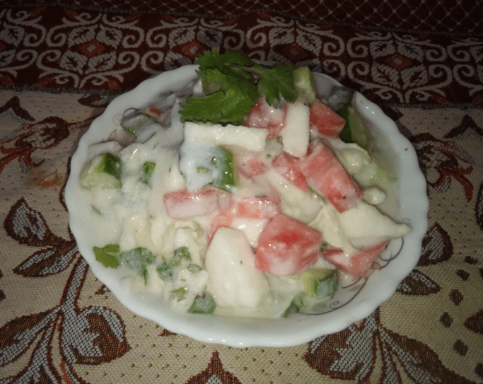 Weight Loss Salad Pakistani Food Recipe (With Video)