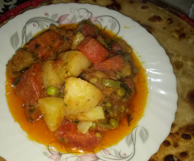 Mix Sabzi For Lunch Pakistani Food Recipe