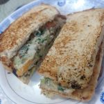 Veggies Cheese Egg Sandwich Pakistani Food Recipe3