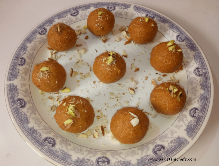 Delicious Easy Besan Ke Laddu Pakistani Food Recipe With Video3