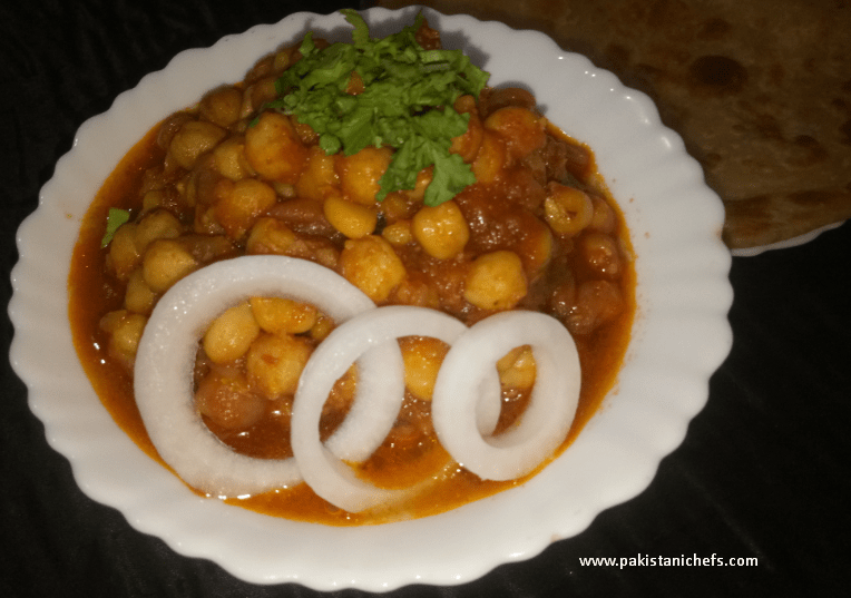 Tasty Channa Masala Gravy Pakistani Food Recipe (With Video)