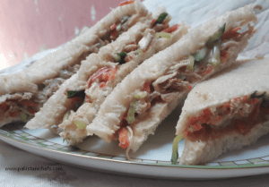 Delicious Chicken Sandwich With Mayo Pakistani Food Recipe (With Video)
