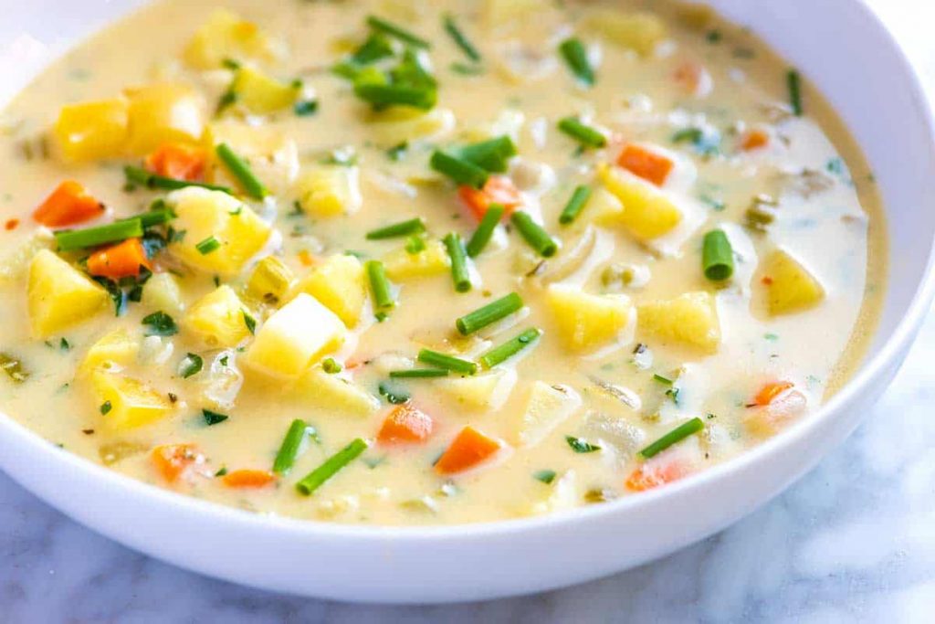 Creamy Homemade Potato Soup Recipe 3 1200