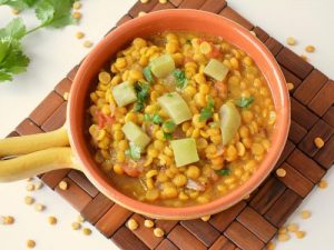 Delicious Chana Dal With Lauki Sabzi Pakistani Food Recipe: