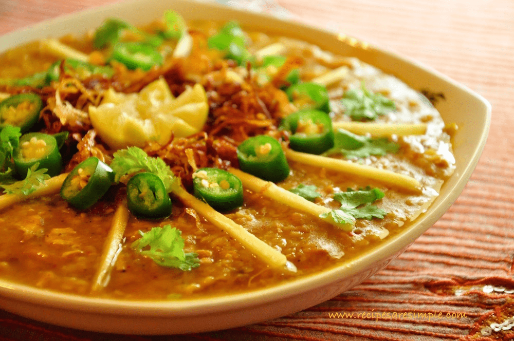 Delicious Chicken Haleem Pakistani Food Recipe