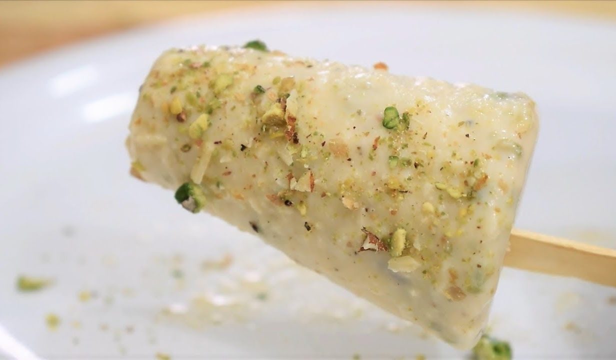Homemade Maawa Kulfi With Khoya Pakistani Food Recipe