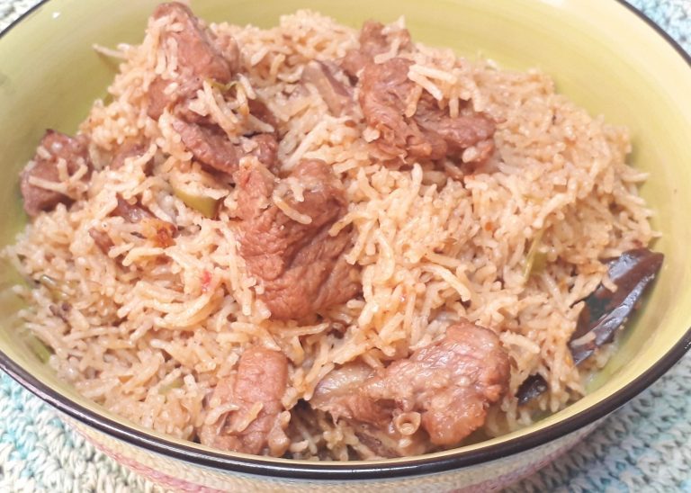 Simple & Tasty Beef Pulao Pakistani Food Recipe