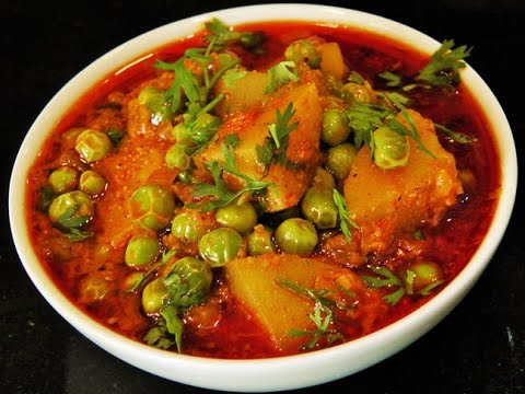 Delicious Dhaba Style Aloo Matar Masala Pakistani Food Recipe