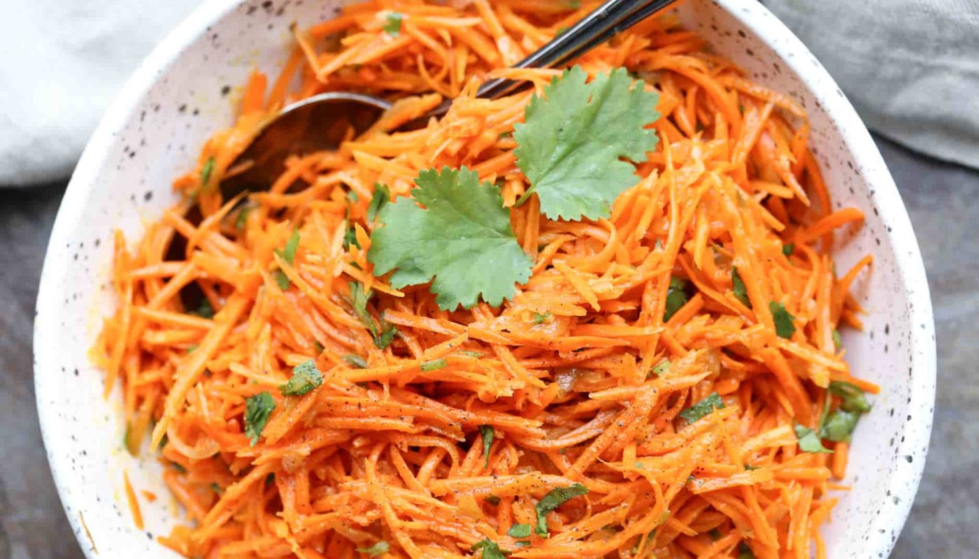 Delicious Spicy Korean Carrot Salad Recipe