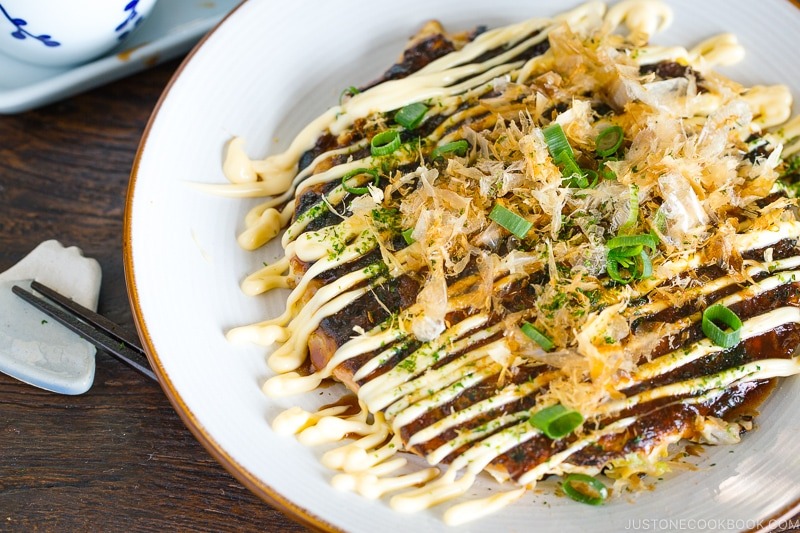 Okonomiyaki Japanese Pancakes Recipe 