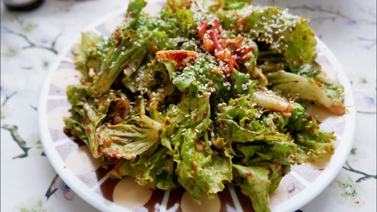 Korean Lettuce Salad (Sangchu-Geotjeori 상추겉절이) Recipe