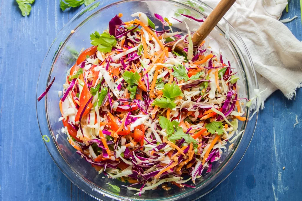 Delicious & Tasty Asian Slaw Recipe (Asian Salad)