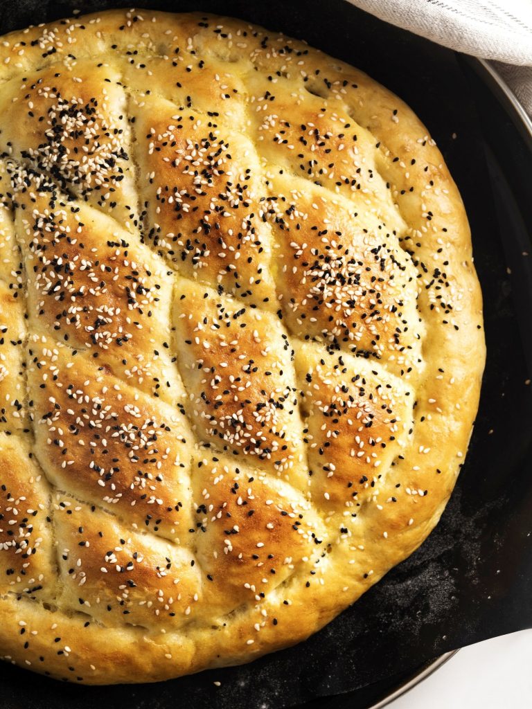 Homemade Delicious Turkish Bread Recipe (Turkish Pide)