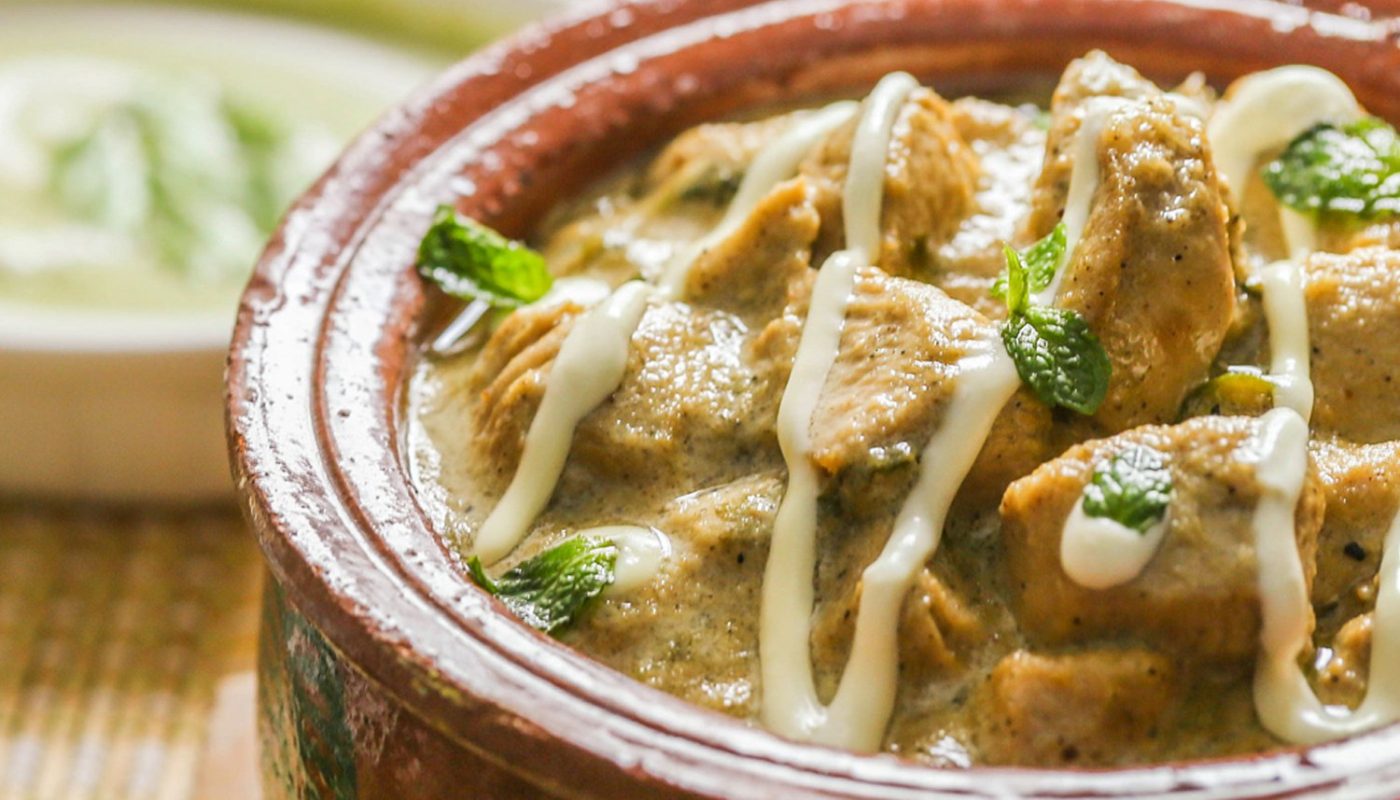 Homemade Chicken White Handi Pakistani Food Recipe