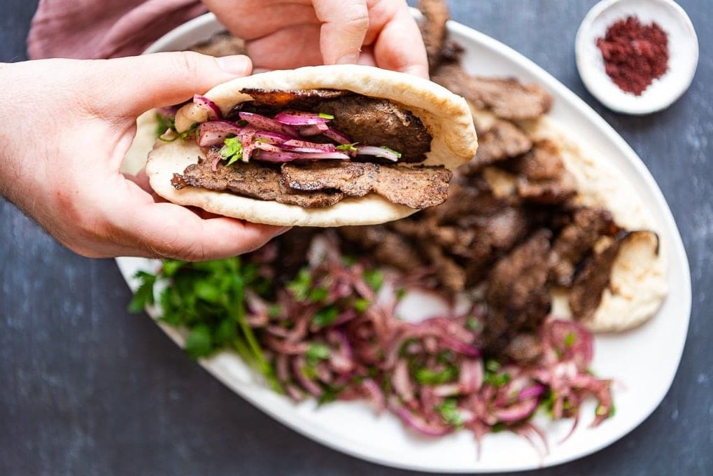 Delicious Homemade Turkish Doner kebab Recipe