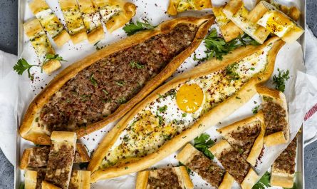 Turkish Flatbread Pizza Recipe (Turkish Pide)