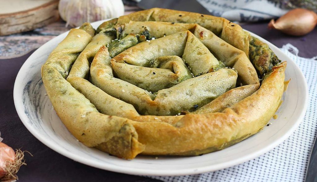 turkish borek crunchy and tasty stuffed filo with spinach 461755p728390 e1652687293943