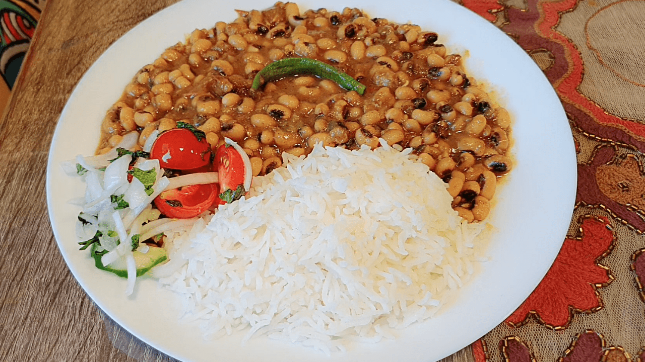 Dhaba Style Lobia Masala Pakistani Food Recipe