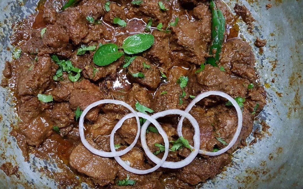 Delicious Beef Tandoori Handi Pakistani Food Recipe