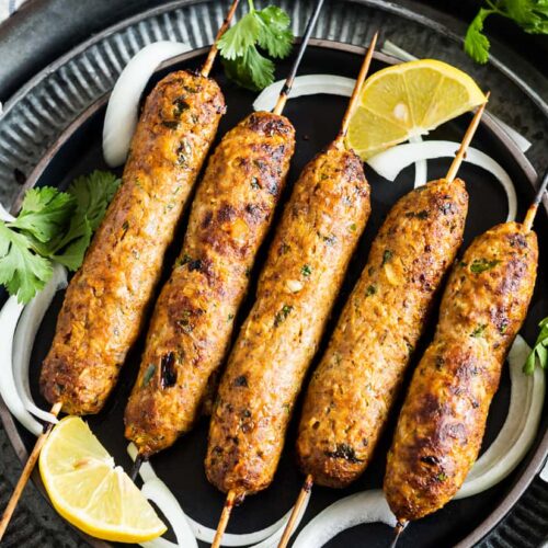 Easy & Tasty Chicken Seekh Kabab Pakistani Food Recipe - Pakistanichefs