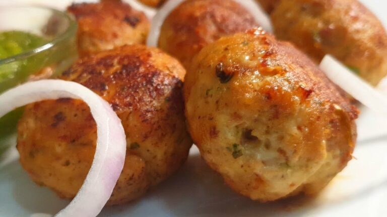 Tasty & Delicious Chicken Gola Kabab Pakistani Food Recipe